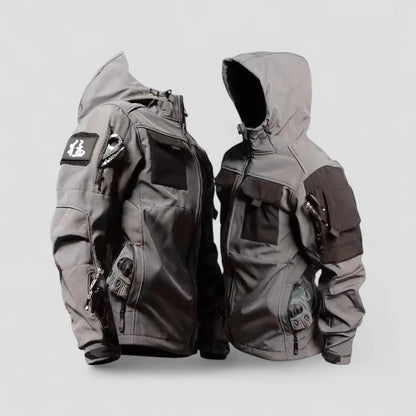 Taktische Softshelljacke mit Kapuze für Herren