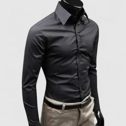 Slim Fit Businesshemd mit Stretchanteil