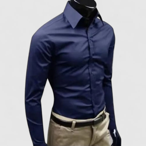 Slim Fit Businesshemd mit Stretchanteil