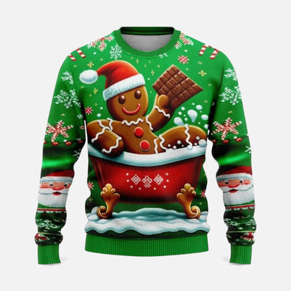 Weihnachtspullover Herren im Saisonstil