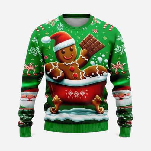 Weihnachtspullover Herren im Saisonstil