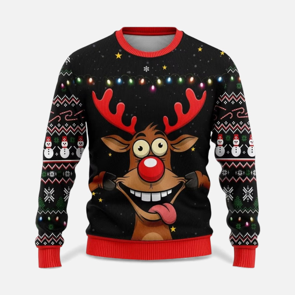 Weihnachtspullover Herren im Saisonstil