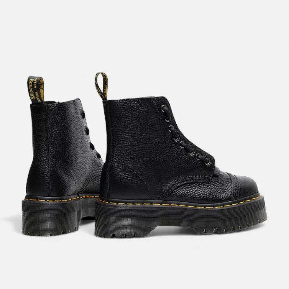 Unisex Schnürstiefeletten mit Plateauprofil