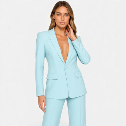 Eleganter Damen Hosenanzug mit Blazer