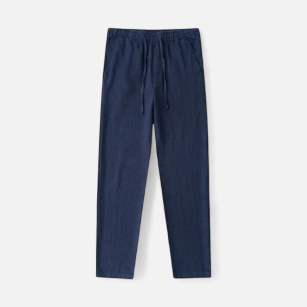 Herren Regular Fit Leinenhose Old Money Stil Hose