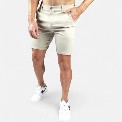 Herren Slim Fit Baumwoll Chino Shorts Sommerhose