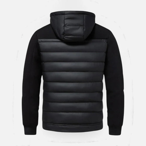 Gepolsterte Kapuzenjacke für Herren