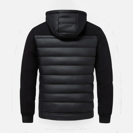 Gepolsterte Kapuzenjacke für Herren