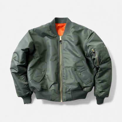 Unisex Bomberjacke mit klassischem Blouson Schnitt