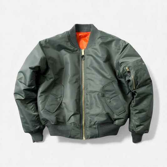 Unisex Bomberjacke mit klassischem Blouson Schnitt