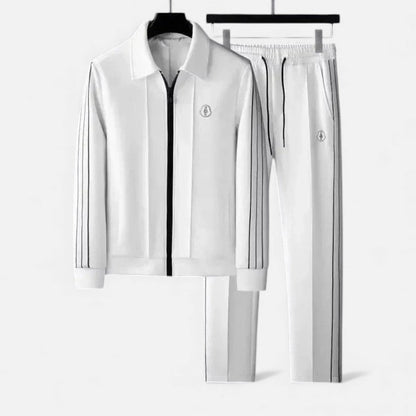 Herren Trainingsanzug mit modernem Streifenstil