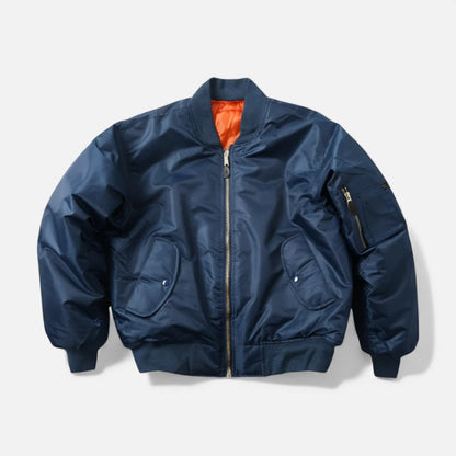 Unisex Bomberjacke mit klassischem Blouson Schnitt