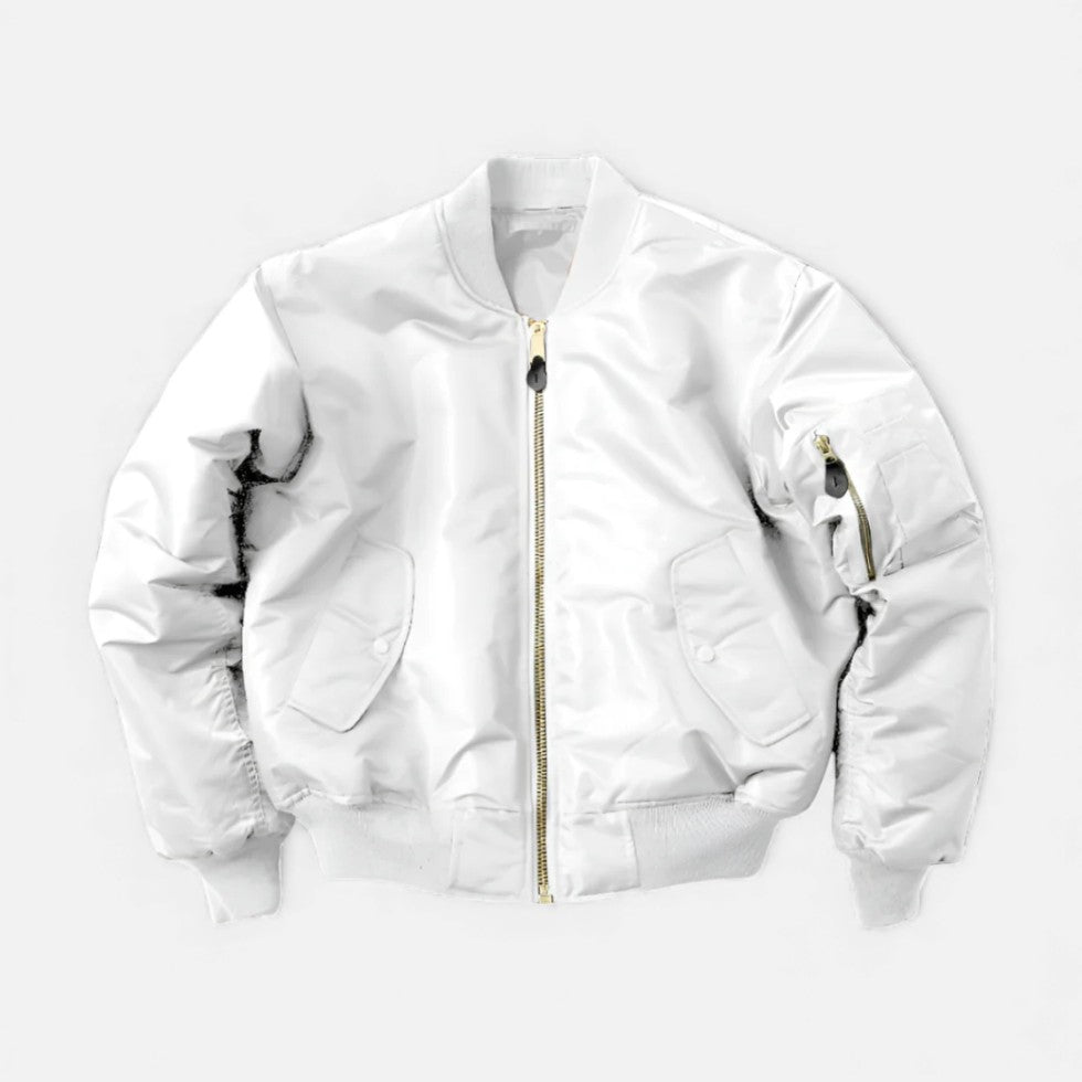 Unisex Bomberjacke mit klassischem Blouson Schnitt