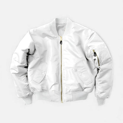 Unisex Bomberjacke mit klassischem Blouson Schnitt