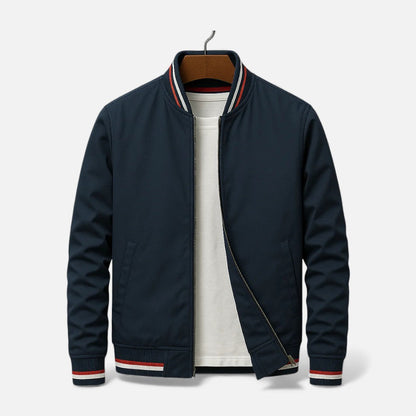 Herren Bomberjacke mit Stehkragen