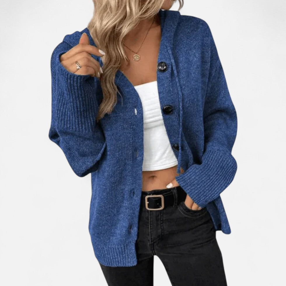 Strickjacke mit Knopfleiste