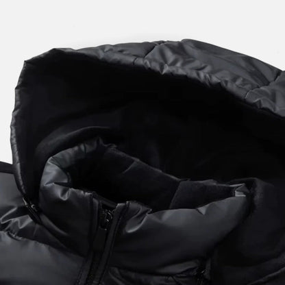 Gepolsterte Kapuzenjacke für Herren