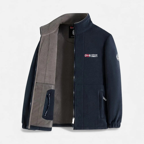 Fleecejacke Herren mit Weichem Innenfutter