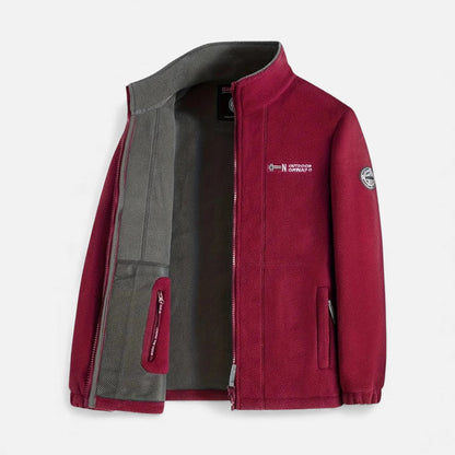Fleecejacke Herren mit Weichem Innenfutter