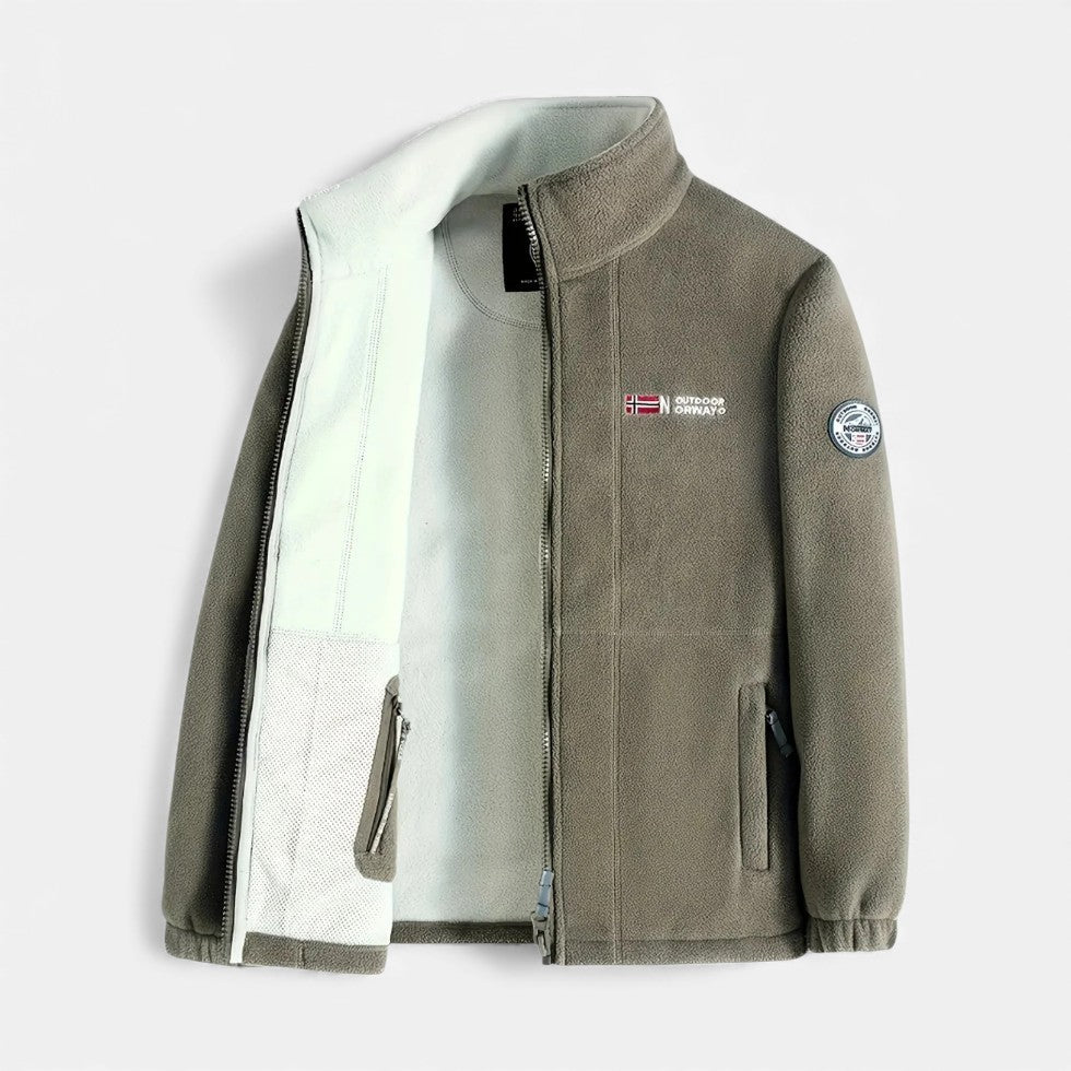 Fleecejacke Herren mit Weichem Innenfutter