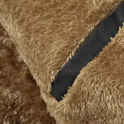 Gefütterte Parka Winterjacke mit Kapuze Herren