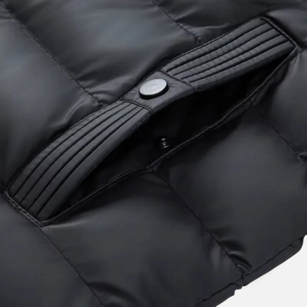 Gepolsterte Kapuzenjacke für Herren