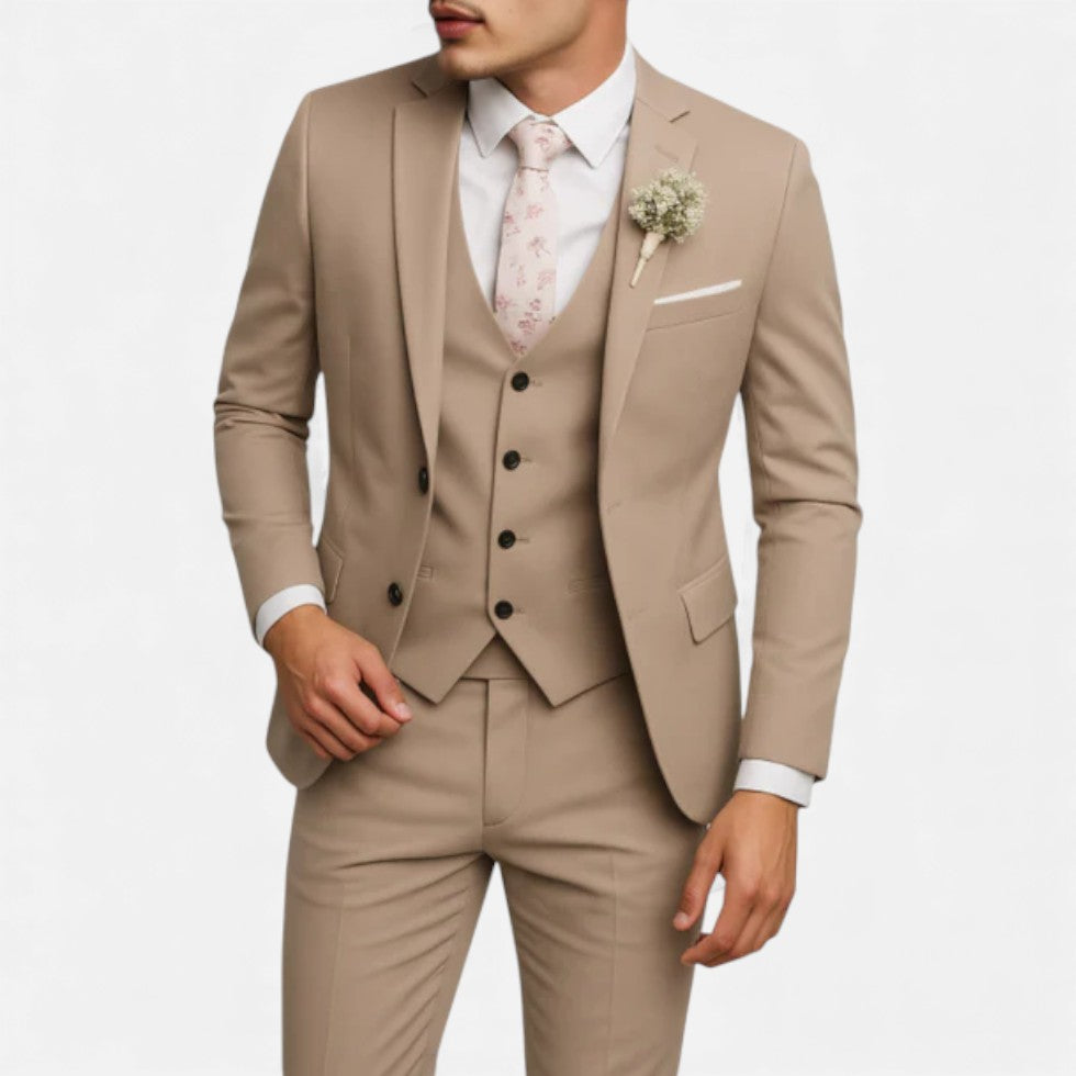 Eleganter Anzug mit Weste für Herren