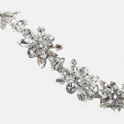 Samt Minikleid mit Ziersteinbesatz