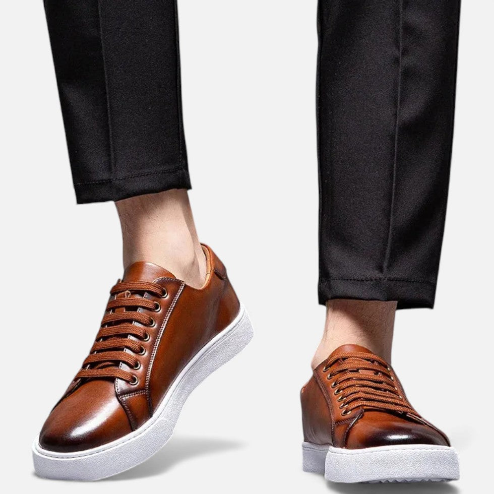 Herren Ledersneaker