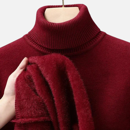 Herren Rollkragenpullover aus Wolle