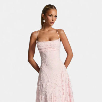 Abendkleid Damen mit ausgestellter Silhouette