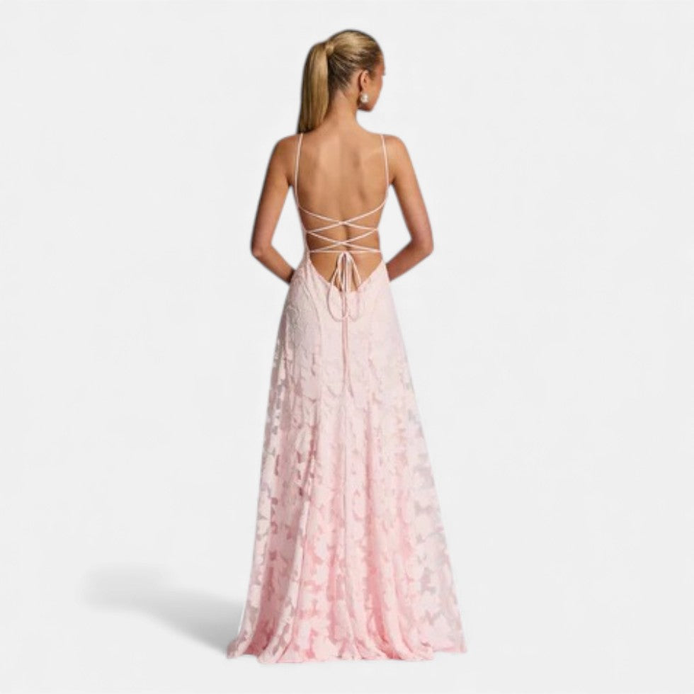 Abendkleid Damen mit ausgestellter Silhouette