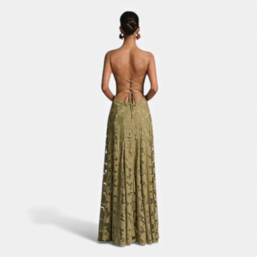 Abendkleid Damen mit ausgestellter Silhouette
