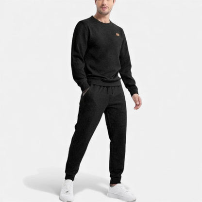 Herren Trainingsanzug mit Strukturdesign