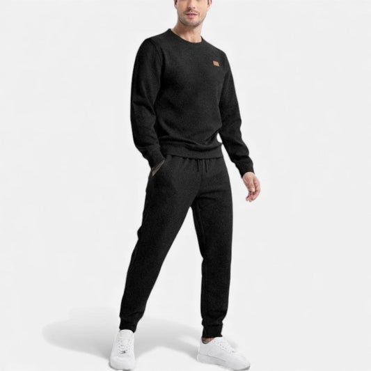 Herren Trainingsanzug mit Strukturdesign