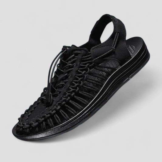 Geflochtene Sommersandalen für Herren