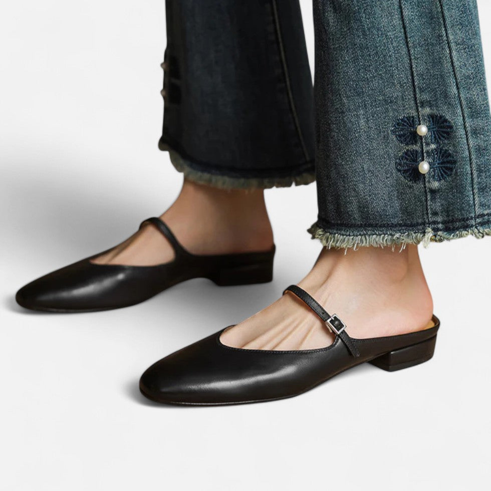 Elegante Mules mit Blockabsatz für Damen