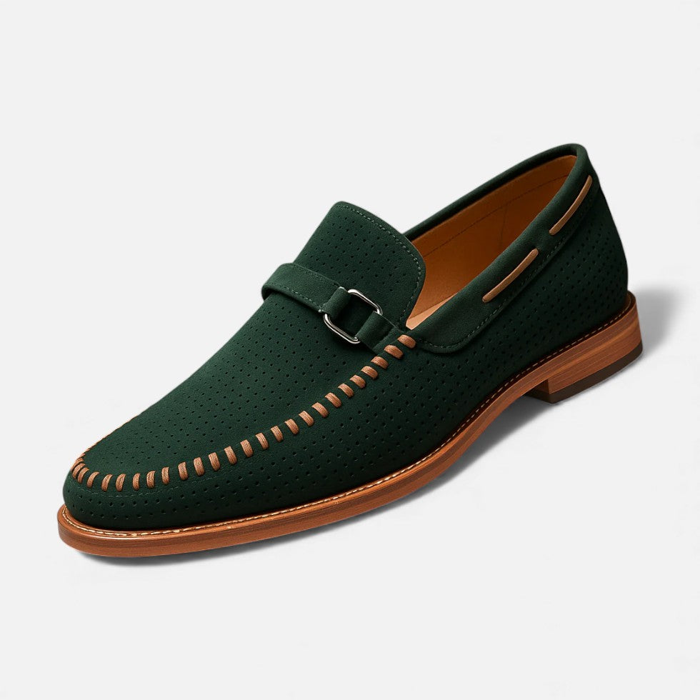 Herren Mokassin mit Perforation