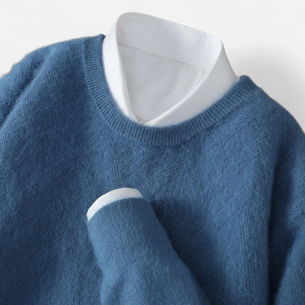 Kaschmir Rundhalspullover