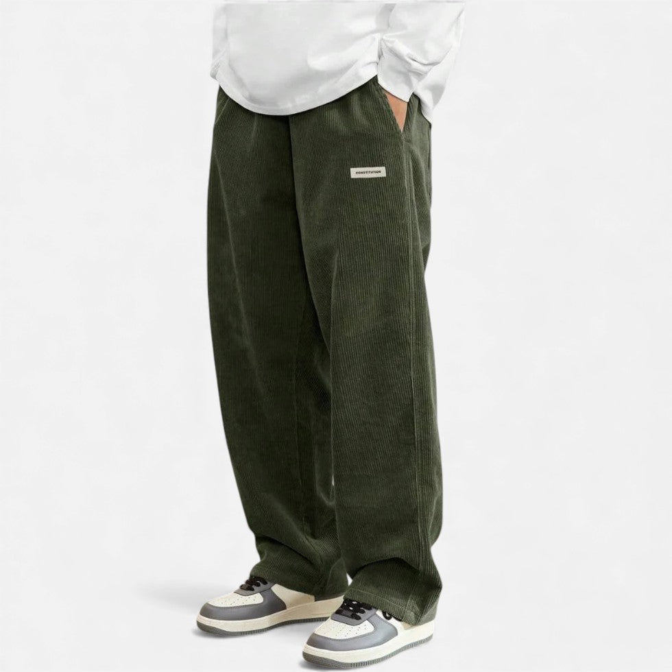 Cordhose Herren mit weiter Passform