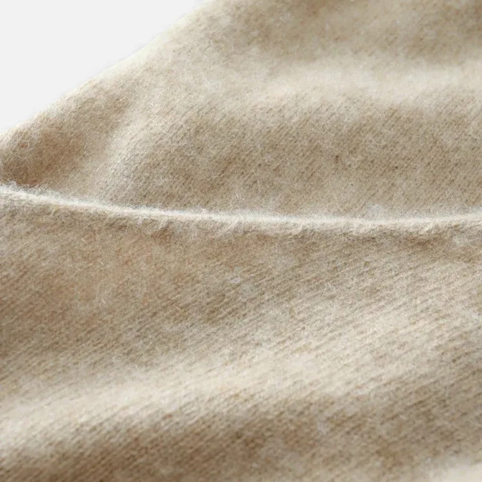 Damen Wickelpullover aus Kaschmir