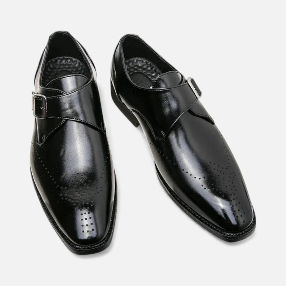 Herren Businessschuhe mit Schnalle