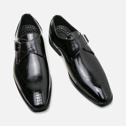 Herren Businessschuhe mit Schnalle