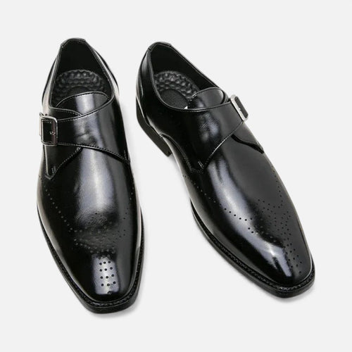 Herren Businessschuhe mit Schnalle