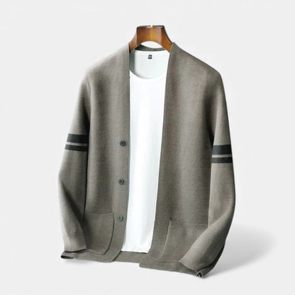 Herren Strickjacke mit Knöpfen