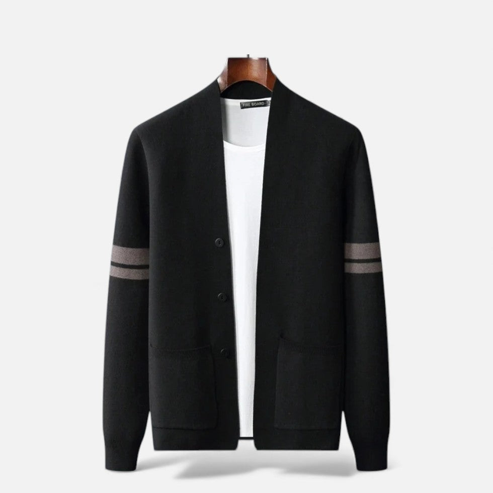 Herren Strickjacke mit Knöpfen