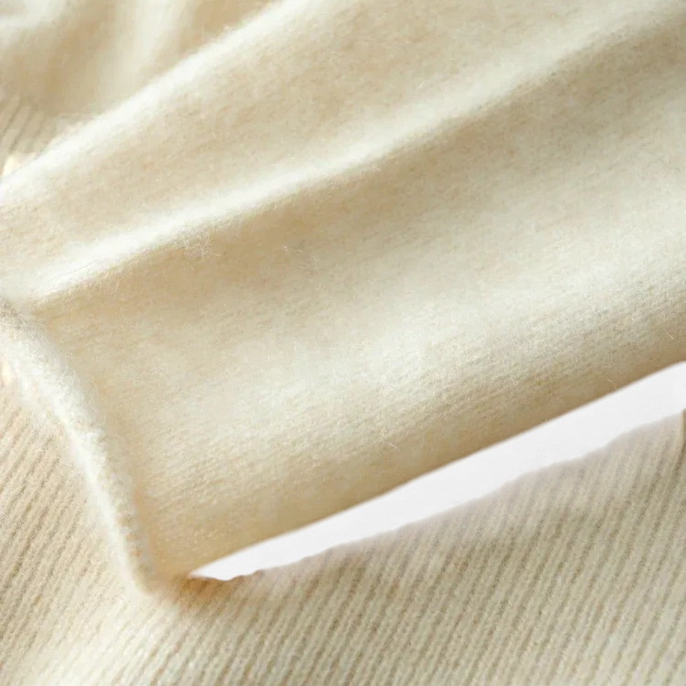 Damen Wickelpullover aus Kaschmir