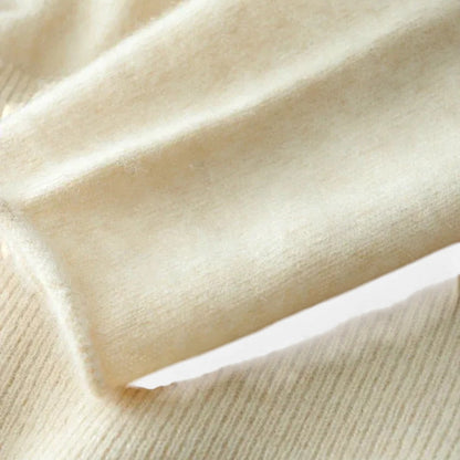 Damen Wickelpullover aus Kaschmir