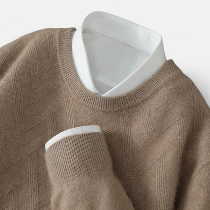 Kaschmir Rundhalspullover