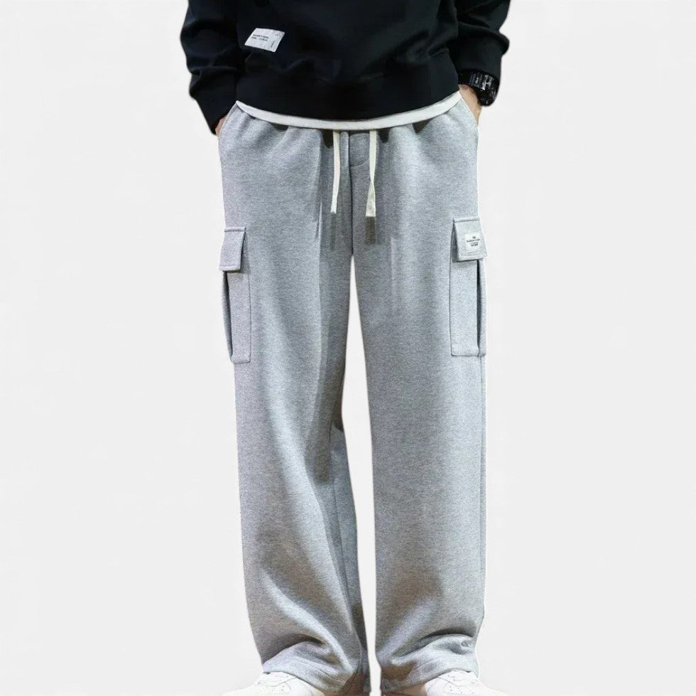 Herrenhose Freizeit Cargo mit weitem Bein